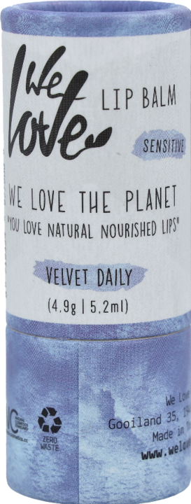 Produktbild We Love The Planet Natürliche Lippenpflege Velvet Daily Vanille - 4,9g - (4.90 ml)