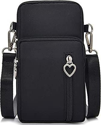 Only-Bags.Store Handytasche Umhängetasche Kunstleder Umhängetasche 3 Reissverschluss Tasche Universal Handytasche