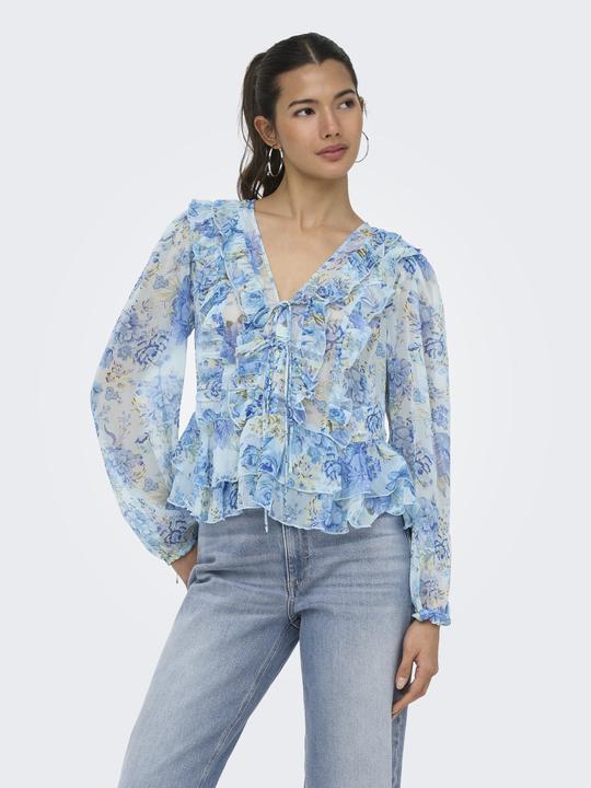 Immagine prodotto Only Onlvictoria Ls Frill Top Wvn Ex (S)