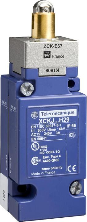 Immagine prodotto APC XCKJ1167H29 Interruttore elettrico Finecorsa 1P Blu