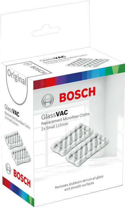 Produktbild Bosch Home & Garden Ersatzmikrofasertücher kurz für GlassVac