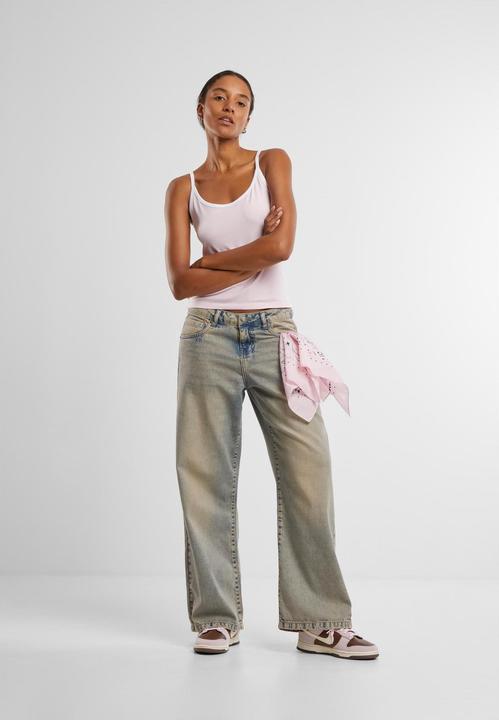 Produktbild Urban Classics Ladies Contrast Basic Top 2-Pack - 190989 (M)