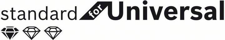 Produktbild Bosch Zubehör X-LOCK Trennscheibe Standard for Universal 115 x 22,23 x 1,6 x 10, 2-teilig