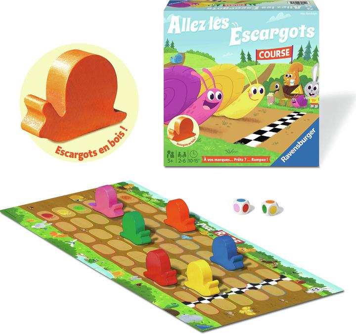 Actual product image Ravensburger Go snails (French)