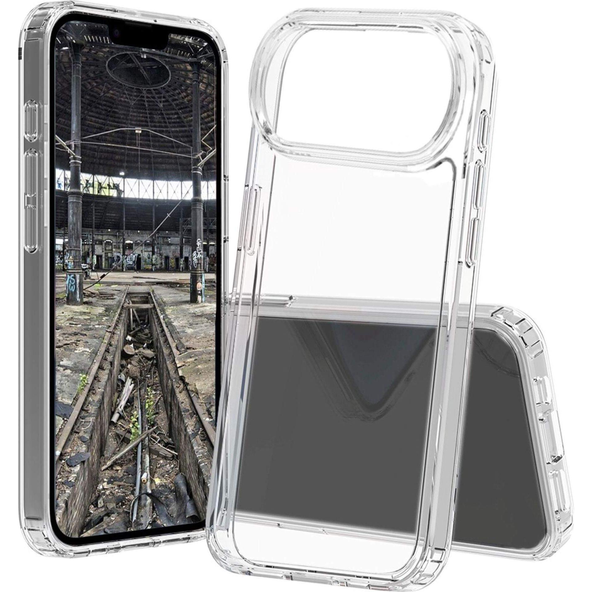 JT Berlin BackCase Pankow Clear per iPhone 17 Air trasparente (Apple iPhone Air), Cover smartphone, Trasparente