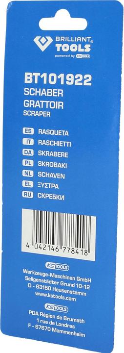 Actual product image Brilliant Tools Scraper (8 cm)