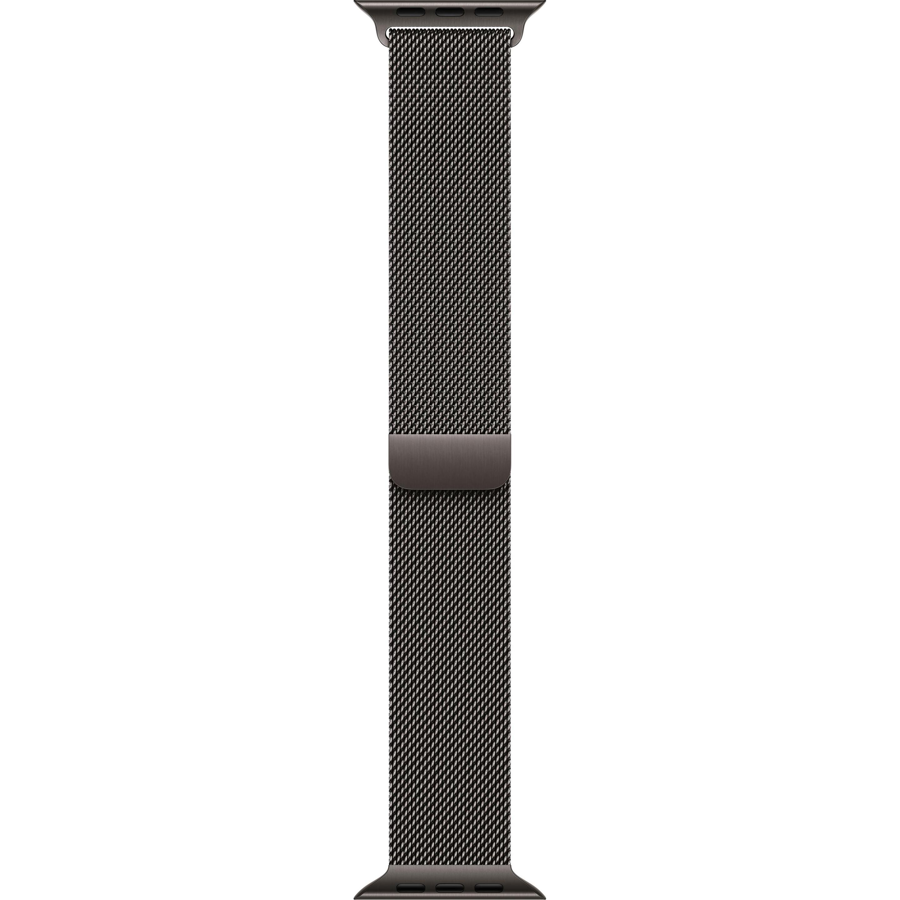 Apple Milanese Loop (Edelstahl), Uhrenarmband, Grau