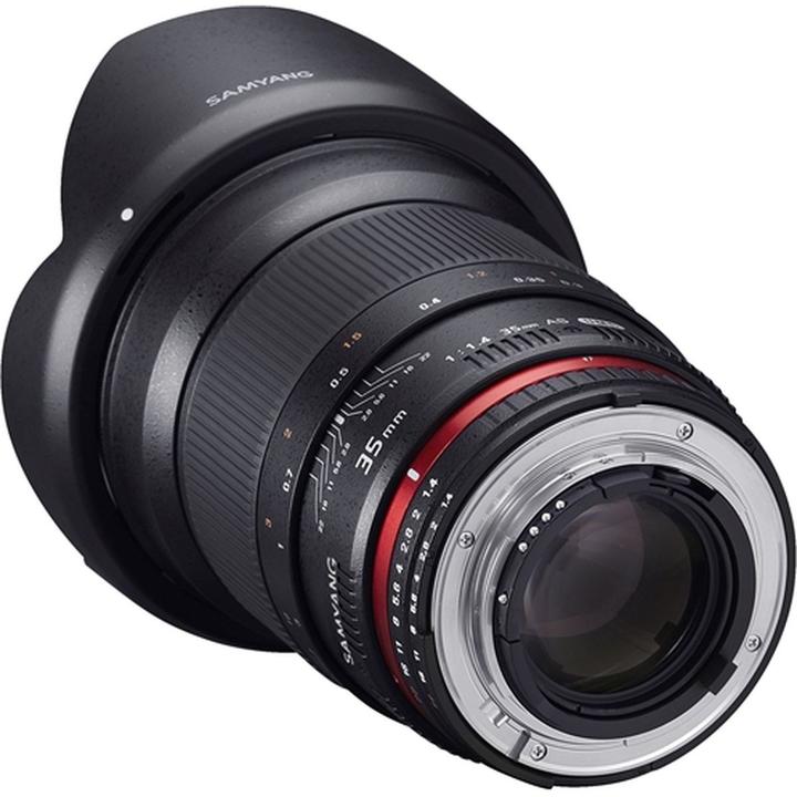 Actual product image Samyang 35mm F1.4 Canon M (Canon EF-M, APS-C / DX)