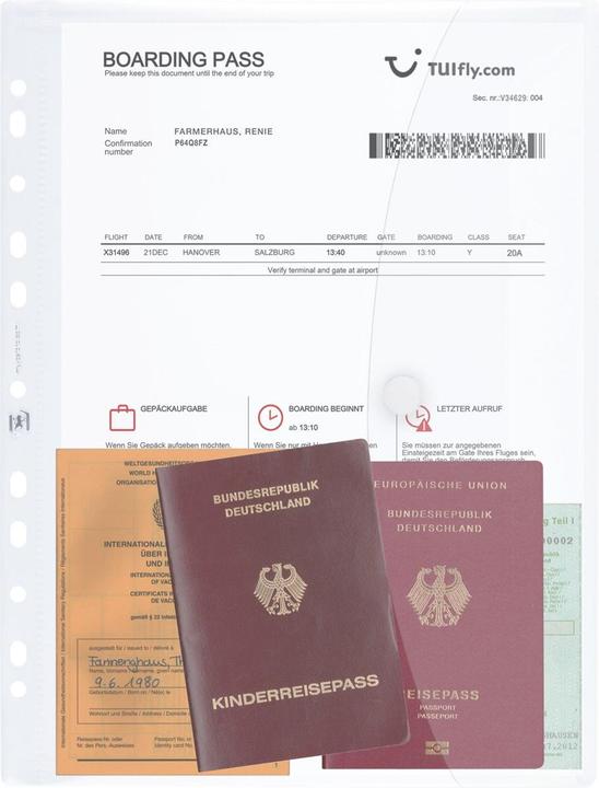 Image du produit Oxford Porte-documents "hawaï" A4 (A4, 6 x)