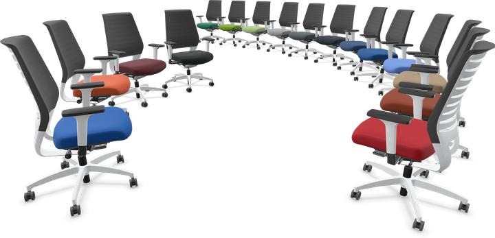 Image du produit Dauphin X-Code - Chaise de bureau (40 - 52 cm)