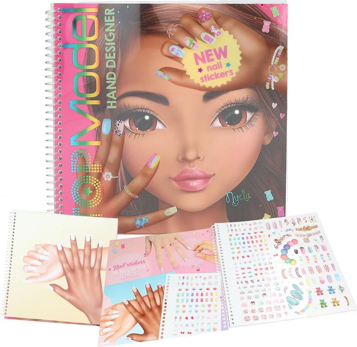 Produktbild Top Model Topmodel - Create Your Hand Design Colouring Book (414000)