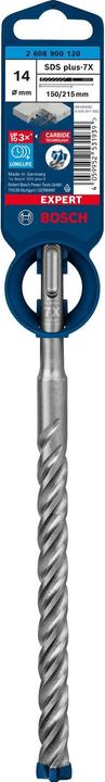 Immagine prodotto Bosch Professional Zubehör Trapano a percussione Expert SDS plus-7X, 14 x 150 x 215 mm (14 millimetri)
