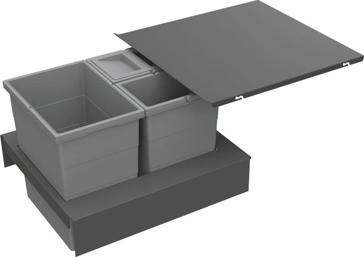 Actual product image Hettich Abfalltrennsystem Base 500 für ArciTech anthrazit (20 l)