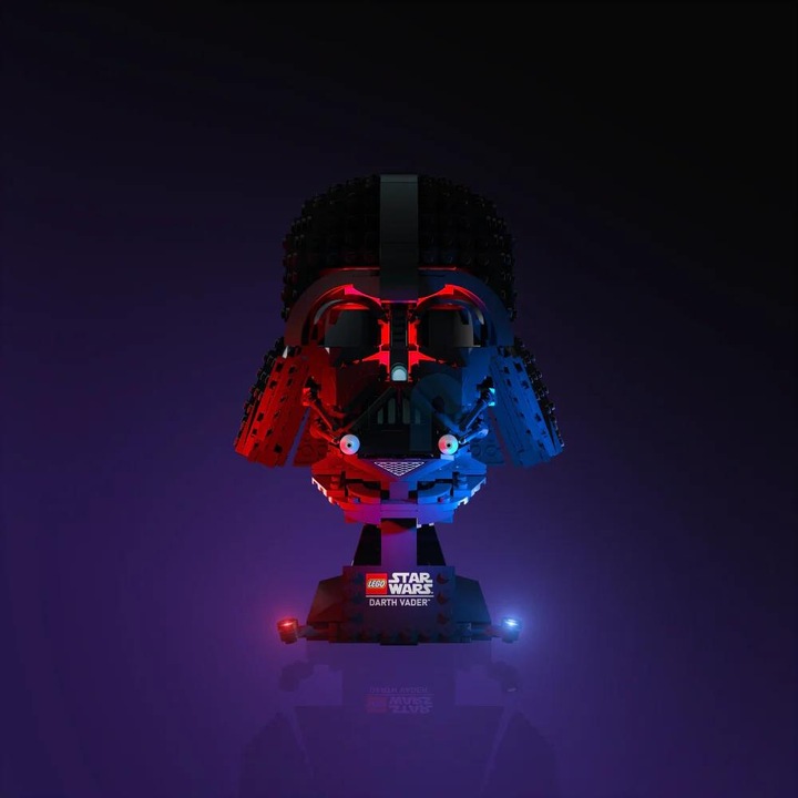 Immagine prodotto Light my bricks LMB 2.0 Kit di illuminazione a LED per LEGO® 75304 Star Wars Casco di Darth Vader