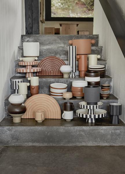 Produktbild zz_ArchivedByPCD_Oyoy Schale Toppu Pot Black/Grey (1 x, Ø 10 x 15 cm)