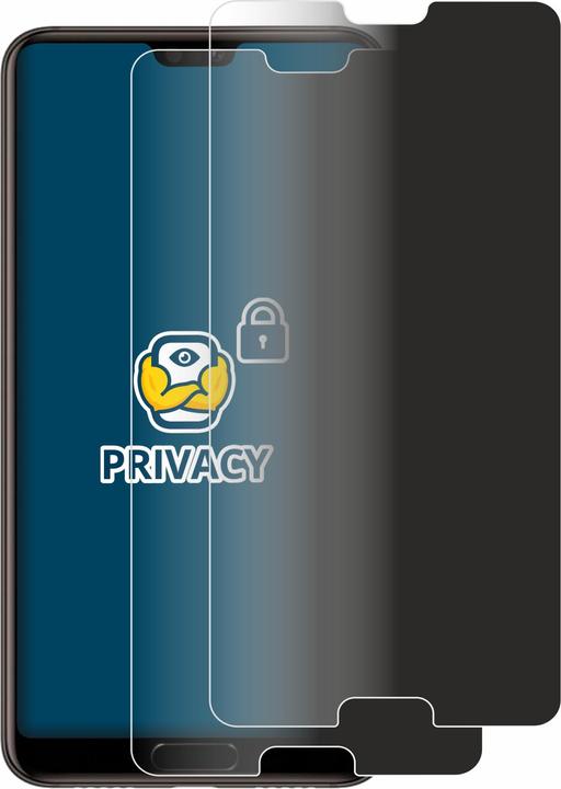 Actual product image BROTECT Anti-spy privacy film Blue light protection film (2 Piece, Cubot P20)