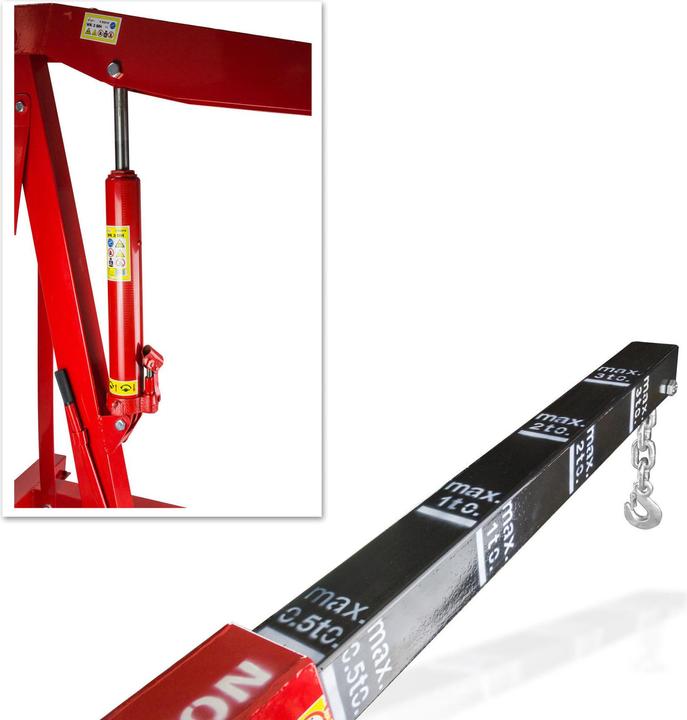 Produktbild Dema Werkstattkran Motorkran 3t