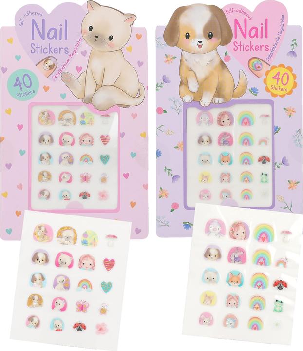 Top Model Prinzessin Mimi Nagelaufkleber Tiere