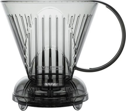 MGA Goutteur - L 500 ml, gris translucide + 100 filtres (0.50 l)
