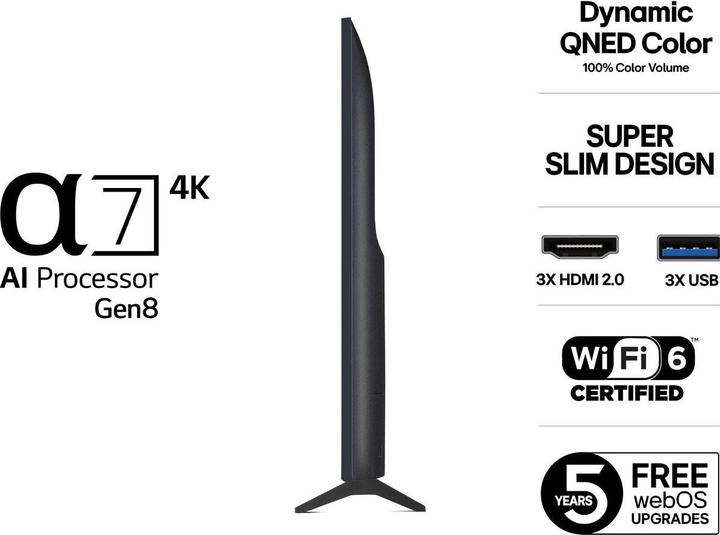 Produktbild LG 43QNED70A6A (43", QNED, 4K, 2025)