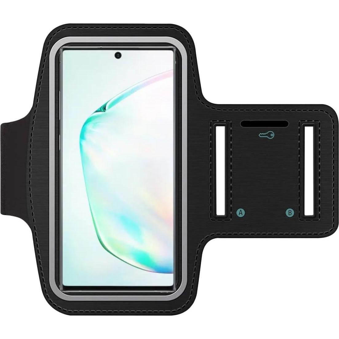 Thumbnail - SmartFitness Samsung Galaxy Note10 Lite Handy Sport Armband, Smartphone Sportarmband, Schwarz