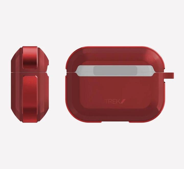 Produktbild Raptic - Airpods Pro 1. + 2. Gen Trek Defense Case rot (Kopfhörer Tasche)