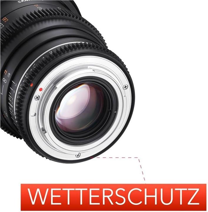 Image du produit Samyang MF 35mm T1,5 VDSLR MK2 Sony E (Sony E, APS-C / DX, Micro Four Thirds, Plein format)