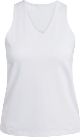 adidas Club 25 Tennis Tank V-Neck White Woman (XS)