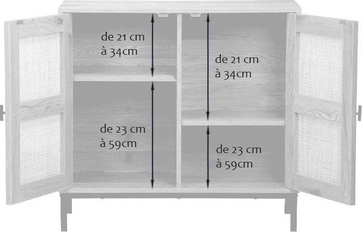 Produktbild Casâme Jaya (80 x 35 x 75 cm)