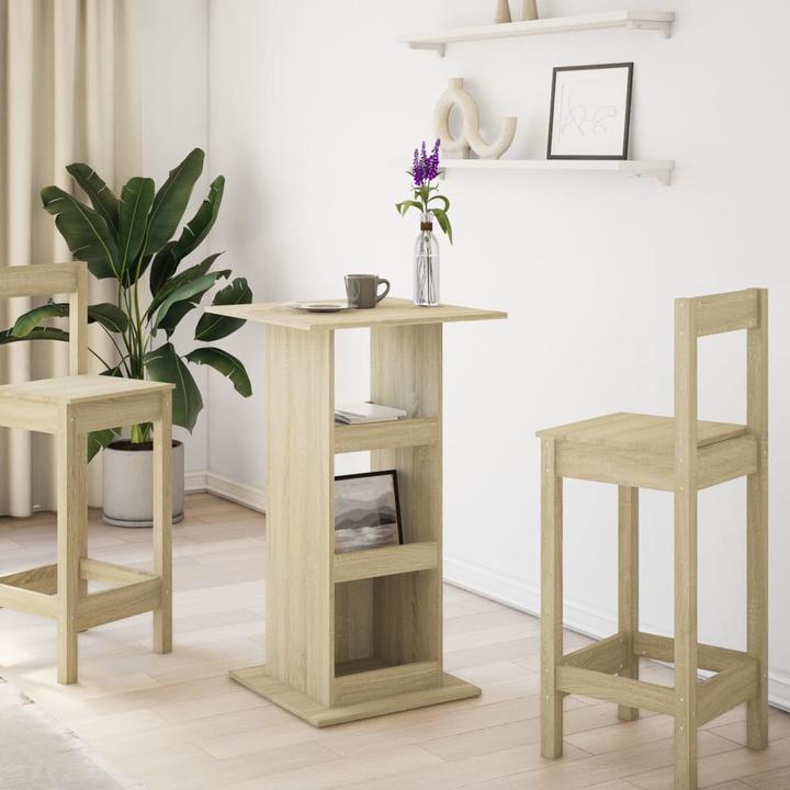 Actual product image VidaXL Bar table with shelves