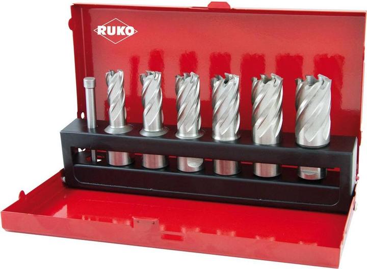 Actual product image Ruko Core drill set (12-14-16-18-20-22 mm)