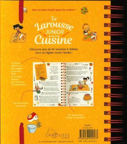 Produktbild Larousse jeunesse Le Larousse junior de la cuisine (Französisch, Morin Charlotte, 2022)