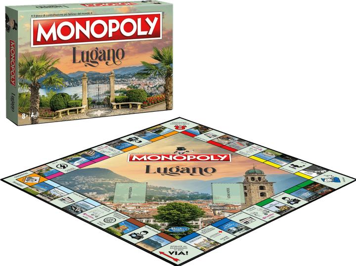Actual product image Monopoly Lugano (Italian)