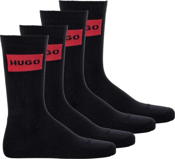 Actual product image HUGO 2P QS RIB LABEL CC 10257974 01 (pack of 4, 39 - 42)