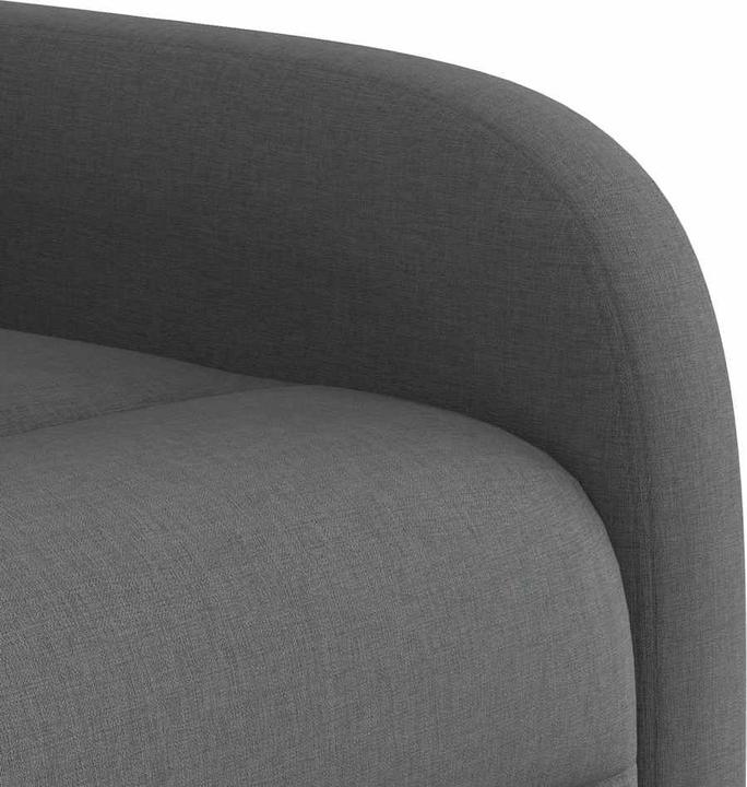 Immagine prodotto VidaXL Poltrona massaggiante elettrica con ausilio per la posizione eretta in tessuto grigio scuro