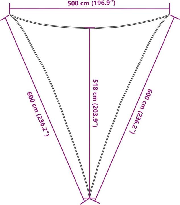 Actual product image vidaXL Wendy (5 x 6 x 6 m)