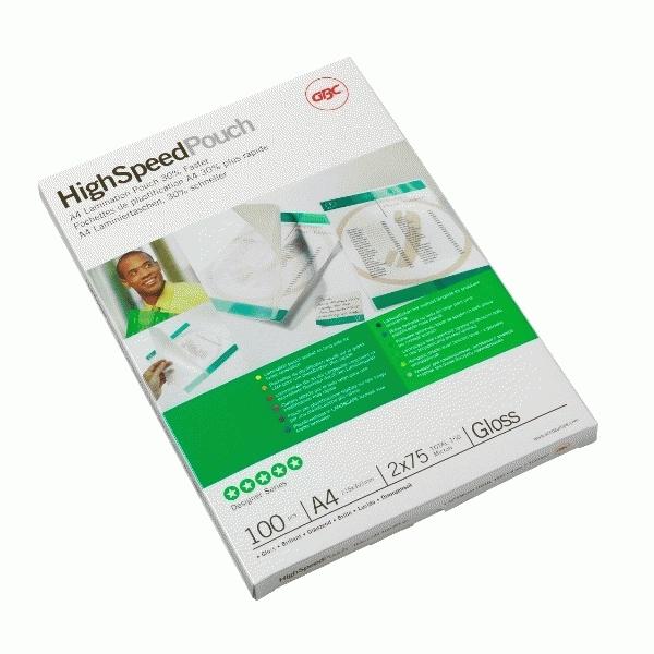 Produktbild GBC Laminierfolie (A4, 100 Stück, 125 µm)