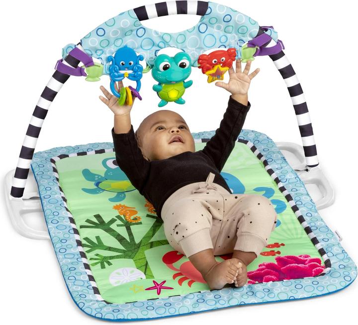 Immagine prodotto Baby Einstein Tappetino attività Neptune's Discovery Reef™ e foglio giocattolo da portare con sé