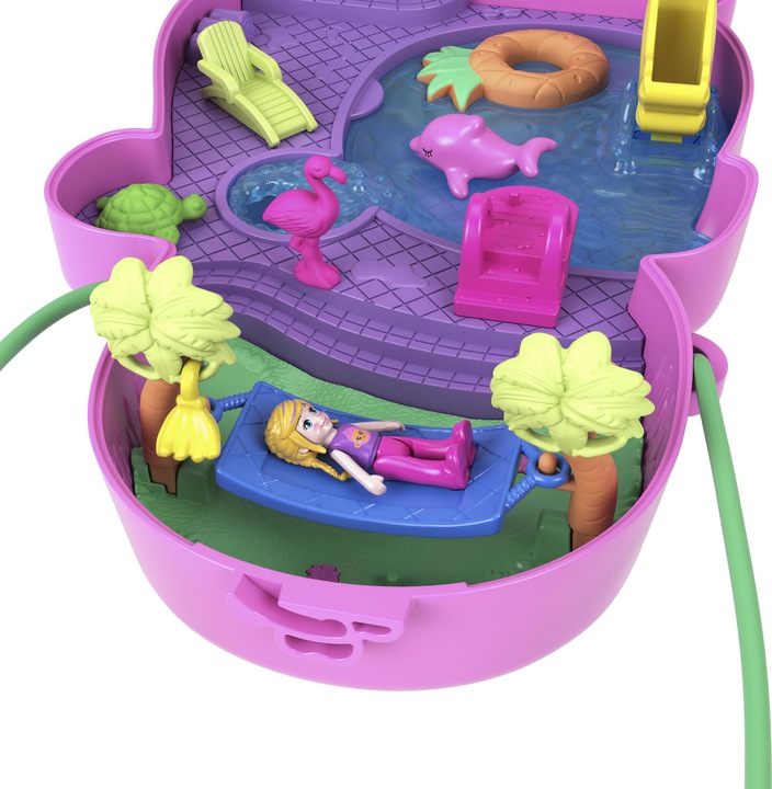 Image du produit Polly Pocket Set de jeu maman singe et bébé
