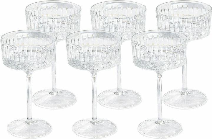 Loberon Lot de 6 flûtes à champagne Deion claires (30 cl, 6 Verres, Flûtes à champagne)