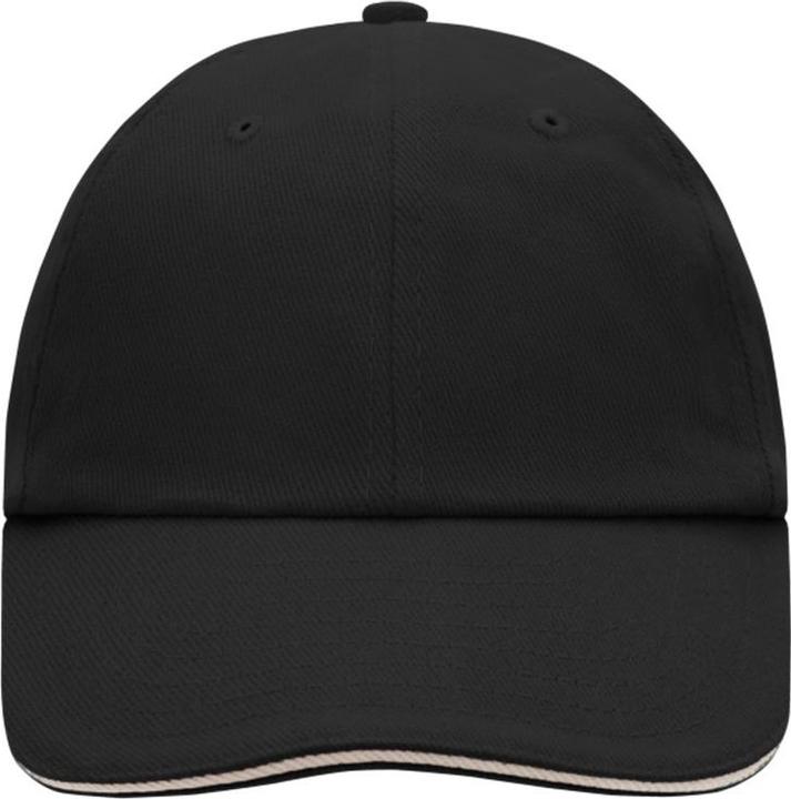 Actual product image Myrtle Beach Raver 6 Panel Sandwich Peak Baseball Cap