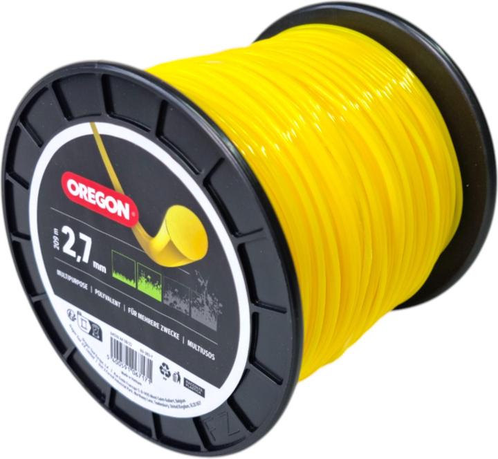 Image du produit Oregon Fil jaune rond 2.7 mm x 209 m (Tondeuse à gazon, Fil de coupe + bobine de fil)