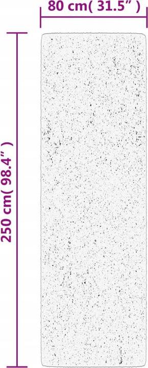 Actual product image vidaXL Teppich (250 x 80 cm)