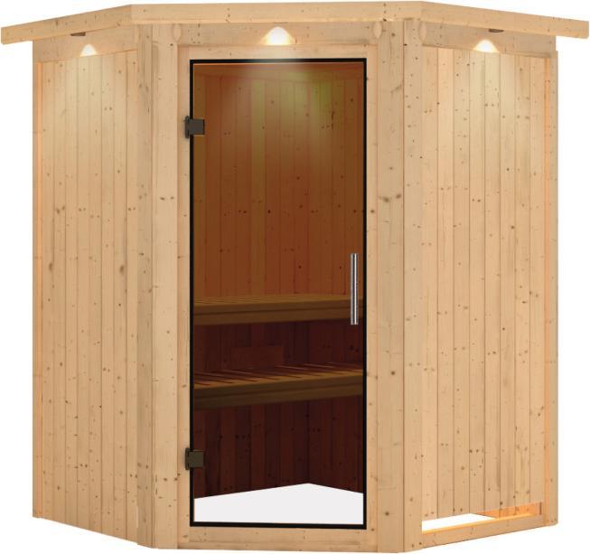 Produktbild Karibu Nanja mit Dachkranz (Ohne Ofen)