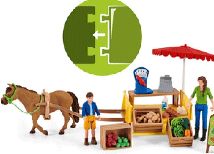 Produktbild Schleich Mobiler Farm Stand