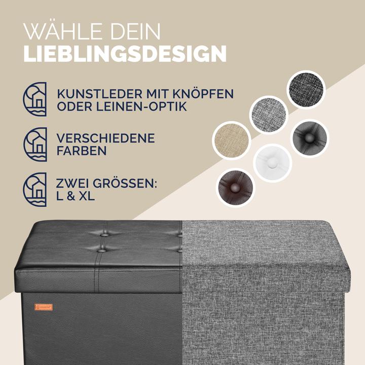 Actual product image Casaria Sitztruhe (115 cm)