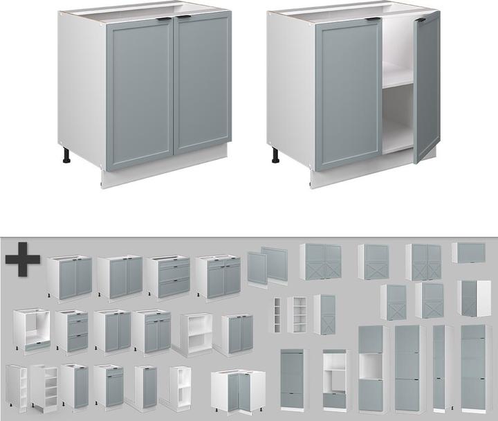 Produktbild Vicco Spülenunterschrank Fame-Line (80 x 60 x 82 cm)