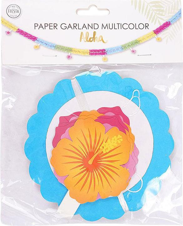 Produktbild Globos Europe Aloha-Papiergirlande – 4 m