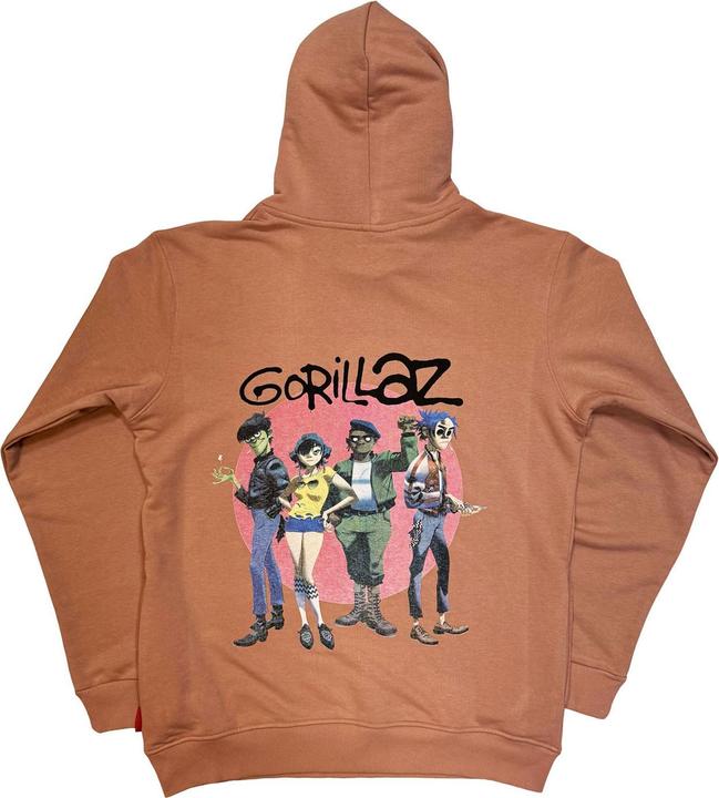 Image du produit Gorillaz - Sweat à capuche UNPLUGGED GROUP CIRCLE RISE - Adulte (S)