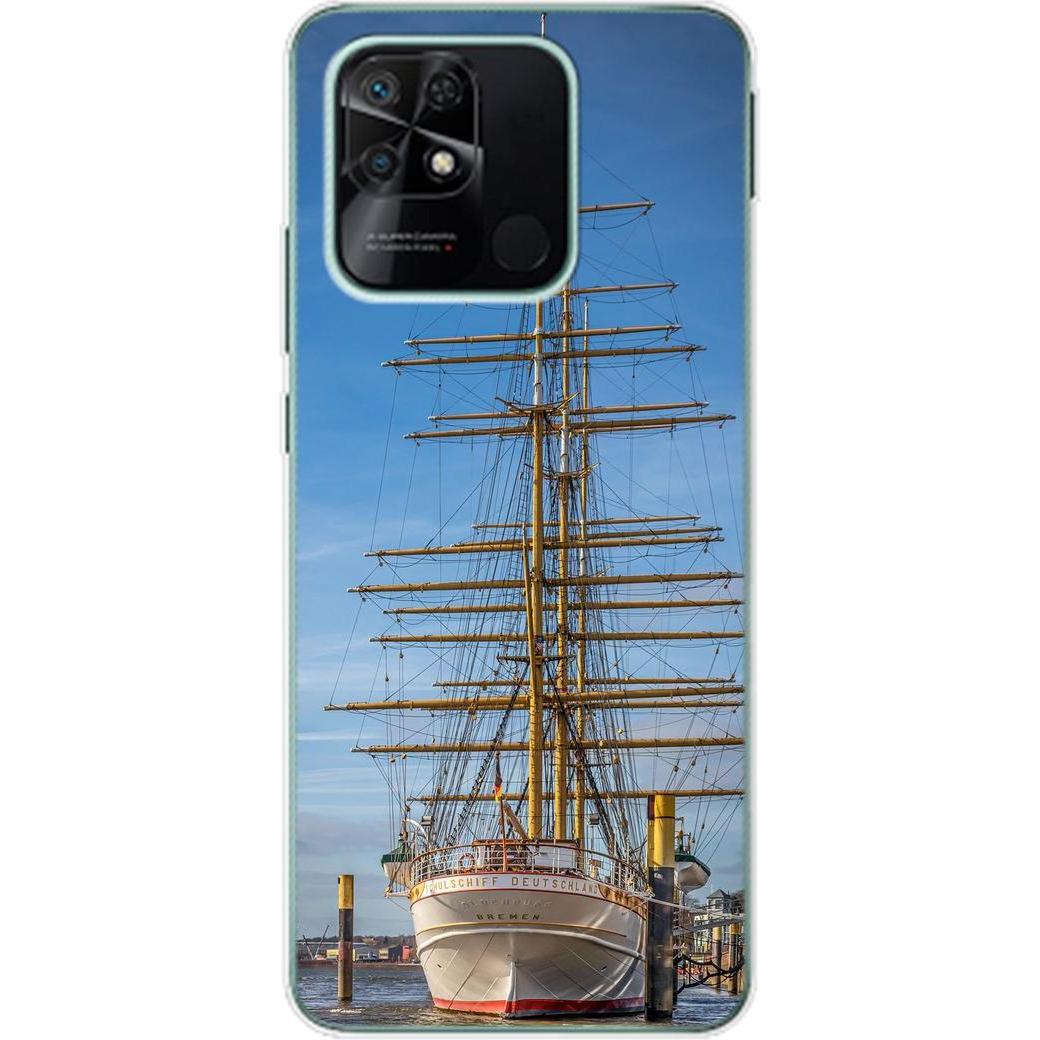 König Design Hülle Handy Schutz für Xiaomi Redmi 10C Case Cover Tasche Bumper Etuis TPU Neu (Xiaomi Redmi 10C), Smartpho...